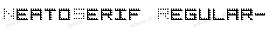 NeatoSerif Regular字体转换